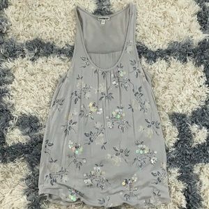 Express embellished tank